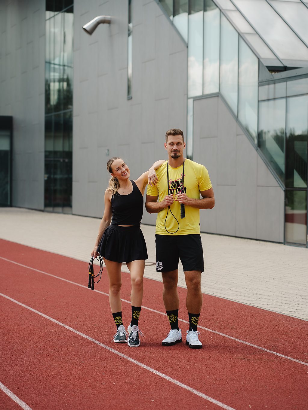 Ponožky Lýtka jsou druhé srdce na atletickém oválu, foto 2